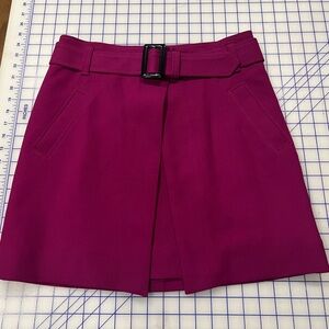 NWOT Etcetera Mini Skirt with Belt